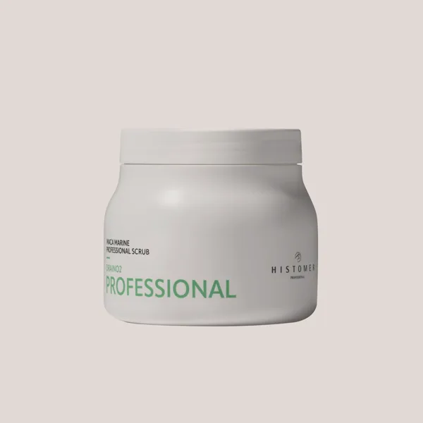 Maca Marine Professional Scrub de Histomer, exfoliante profesional drenante