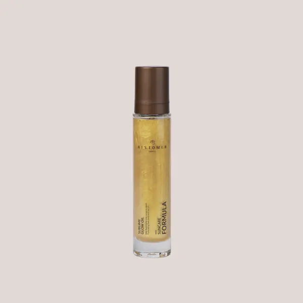 Sublime Glow Oil de Histomer, aceite iluminador para rostro, cuerpo y cabello